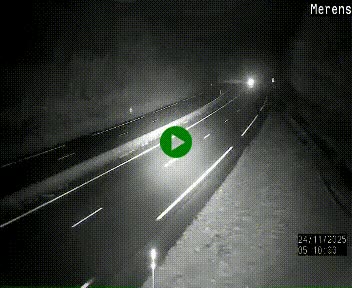 <h2>Webcam dans les Pyrénées à hauteur de Mérens-les-Vals sur N320, en direction de Pas de la Casa (Andorre)</h2>