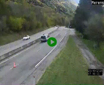 <h2>Webcam Ax-les-Thermes sur N20, en direction d'Andorre</h2>