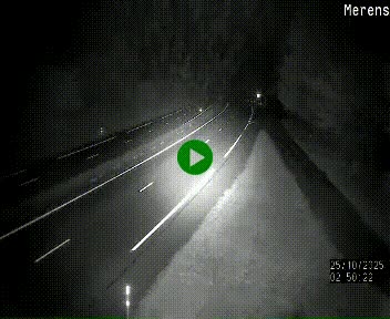 <h2>Webcam dans les Pyrénées à hauteur de Mérens-les-Vals sur N320, en direction de Pas de la Casa (Andorre)</h2>