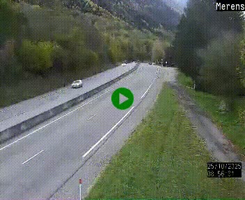 <h2>Webcam Ax-les-Thermes sur N20, en direction d'Andorre</h2>
