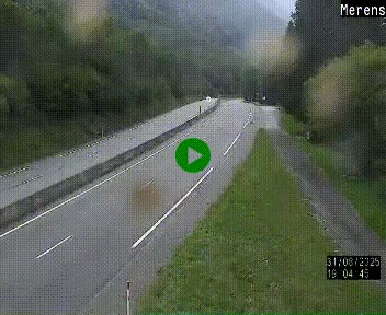 <h2>Webcam Ax-les-Thermes sur N20, en direction d'Andorre</h2>