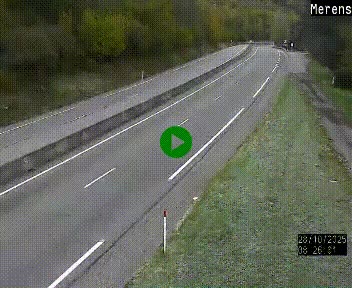 <h2>Webcam Ax-les-Thermes sur N20, en direction d'Andorre</h2>