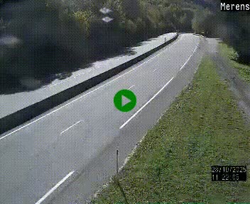 <h2>Webcam dans les Pyrénées à hauteur de Mérens-les-Vals sur N320, en direction de Pas de la Casa (Andorre)</h2>