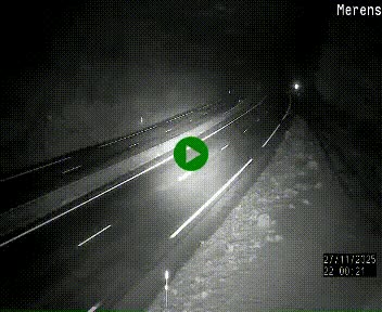 <h2>Webcam dans les Pyrénées à hauteur de Mérens-les-Vals sur N320, en direction de Pas de la Casa (Andorre)</h2>
