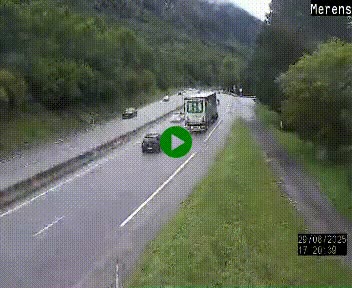 <h2>Webcam Ax-les-Thermes sur N20, en direction d'Andorre</h2>