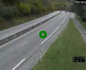 <h2>Webcam Ax-les-Thermes sur N20, en direction d'Andorre</h2>