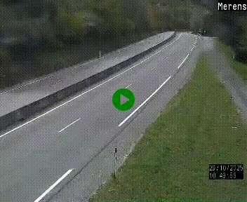 <h2>Webcam Ax-les-Thermes sur N20, en direction d'Andorre</h2>