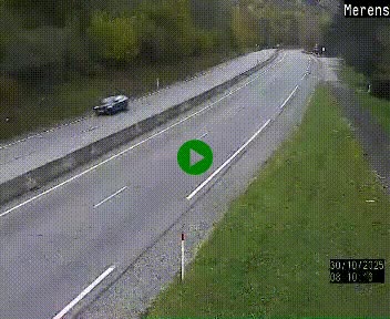 <h2>Webcam dans les Pyrénées à hauteur de Mérens-les-Vals sur N320, en direction de Pas de la Casa (Andorre)</h2>