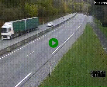 <h2>Webcam dans les Pyrénées à hauteur de Mérens-les-Vals sur N320, en direction de Pas de la Casa (Andorre)</h2>