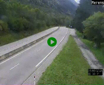 <h2>Webcam Ax-les-Thermes sur N20, en direction d'Andorre</h2>