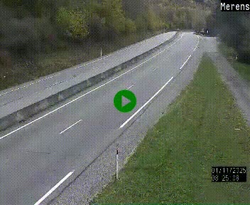 <h2>Webcam Ax-les-Thermes sur N20, en direction d'Andorre</h2>