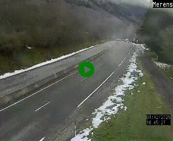 <h2>Webcam Ax-les-Thermes sur N20, en direction d'Andorre</h2>