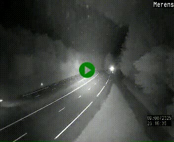 Webcam Ax-les-Thermes sur N20, en direction d'Andorre