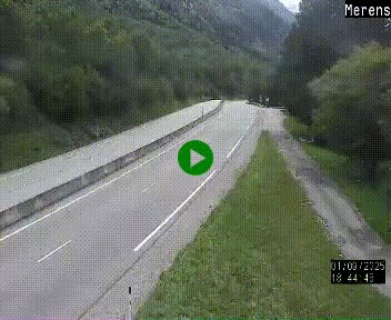 <h2>Webcam Ax-les-Thermes sur N20, en direction d'Andorre</h2>
