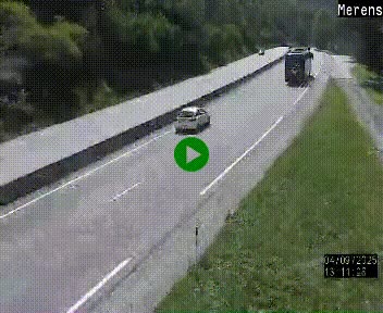 <h2>Webcam Ax-les-Thermes sur N20, en direction d'Andorre</h2>