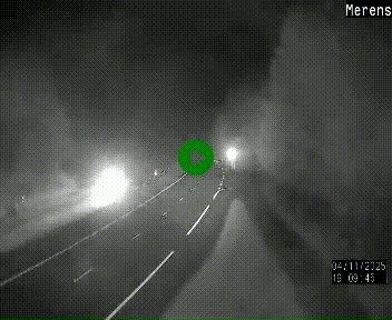<h2>Webcam dans les Pyrénées à hauteur de Mérens-les-Vals sur N320, en direction de Pas de la Casa (Andorre)</h2>