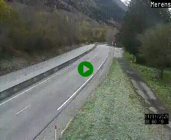 <h2>Webcam dans les Pyrénées à hauteur de Mérens-les-Vals sur N320, en direction de Pas de la Casa (Andorre)</h2>
