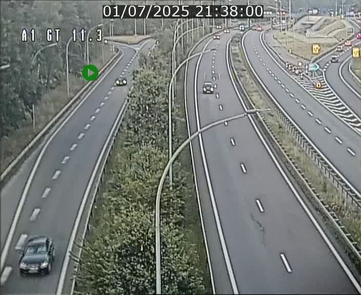 <h2>Traffic live webcam Luxembourg Senningerberg - A1 direction Allemagne - BK 11.3</h2>