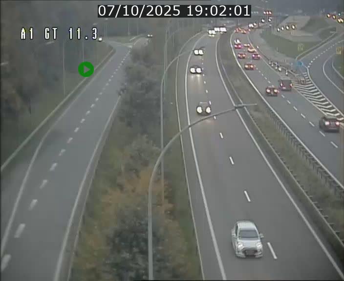 <h2>Traffic live webcam Luxembourg Senningerberg - A1 direction Allemagne - BK 11.3</h2>