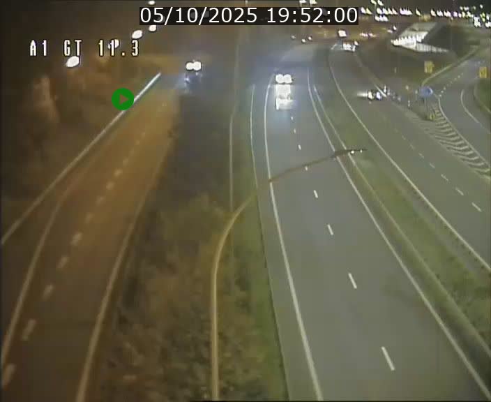 <h2>Traffic live webcam Luxembourg Senningerberg - A1 direction Allemagne - BK 11.3</h2>