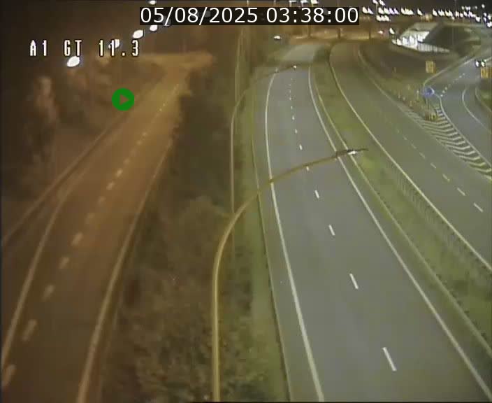 <h2>Traffic live webcam Luxembourg Senningerberg - A1 direction Allemagne - BK 11.3</h2>