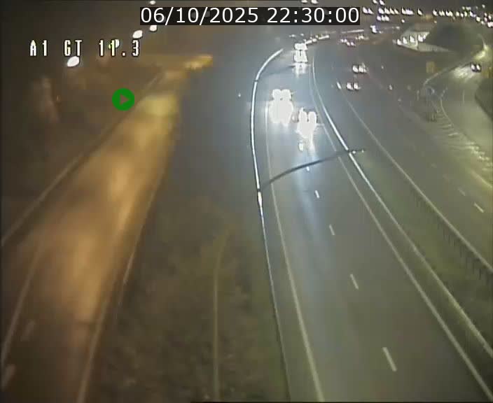 <h2>Traffic live webcam Luxembourg Senningerberg - A1 direction Allemagne - BK 11.3</h2>