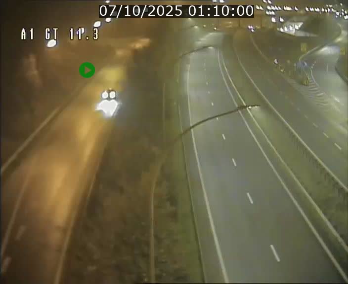 <h2>Traffic live webcam Luxembourg Senningerberg - A1 direction Allemagne - BK 11.3</h2>