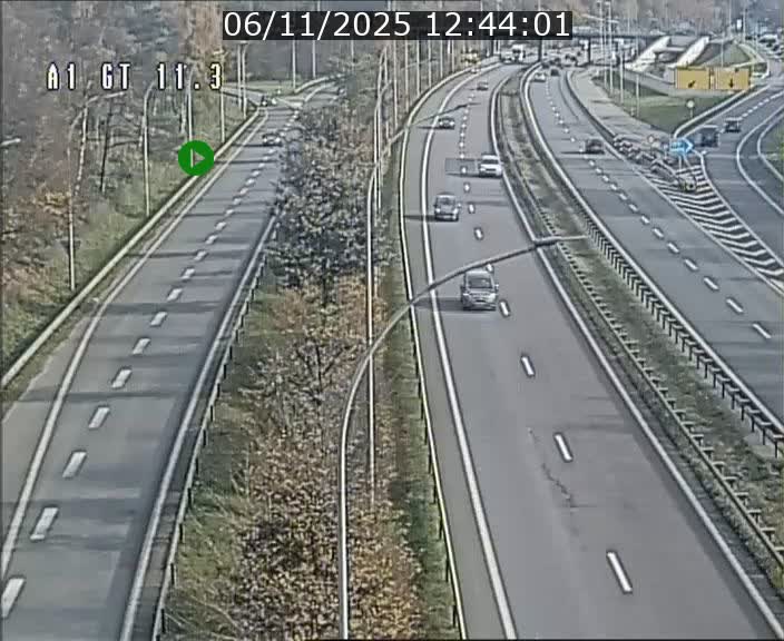 <h2>Traffic live webcam Luxembourg Senningerberg - A1 direction Allemagne - BK 11.3</h2>