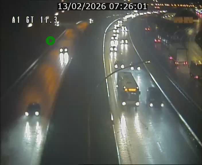 <h2>Traffic live webcam Luxembourg Senningerberg - A1 direction Allemagne - BK 11.3</h2>