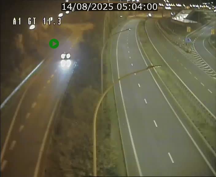 <h2>Traffic live webcam Luxembourg Senningerberg - A1 direction Allemagne - BK 11.3</h2>
