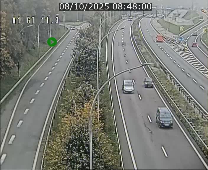 <h2>Traffic live webcam Luxembourg Senningerberg - A1 direction Allemagne - BK 11.3</h2>