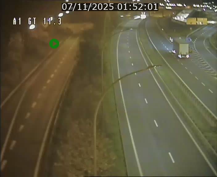 <h2>Traffic live webcam Luxembourg Senningerberg - A1 direction Allemagne - BK 11.3</h2>