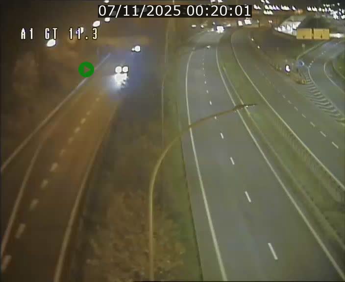 <h2>Traffic live webcam Luxembourg Senningerberg - A1 direction Allemagne - BK 11.3</h2>