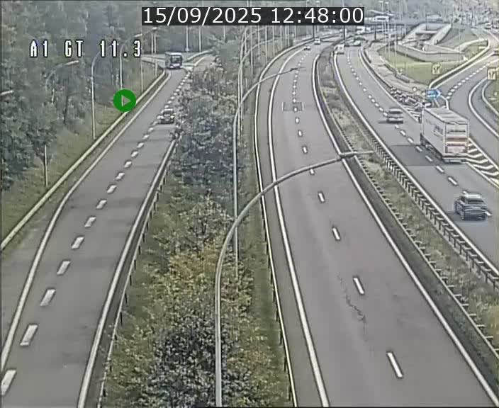 <h2>Traffic live webcam Luxembourg Senningerberg - A1 direction Allemagne - BK 11.3</h2>