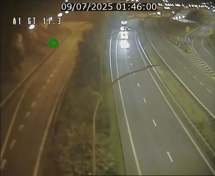 <h2>Traffic live webcam Luxembourg Senningerberg - A1 direction Allemagne - BK 11.3</h2>