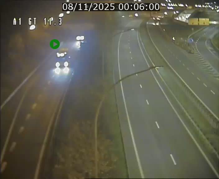 <h2>Traffic live webcam Luxembourg Senningerberg - A1 direction Allemagne - BK 11.3</h2>