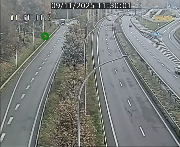 <h2>Traffic live webcam Luxembourg Senningerberg - A1 direction Allemagne - BK 11.3</h2>
