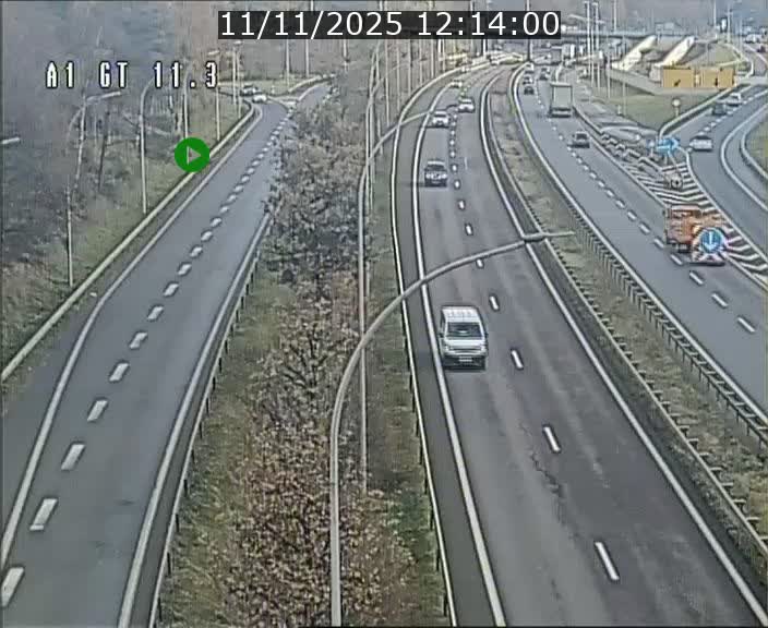 <h2>Traffic live webcam Luxembourg Senningerberg - A1 direction Allemagne - BK 11.3</h2>