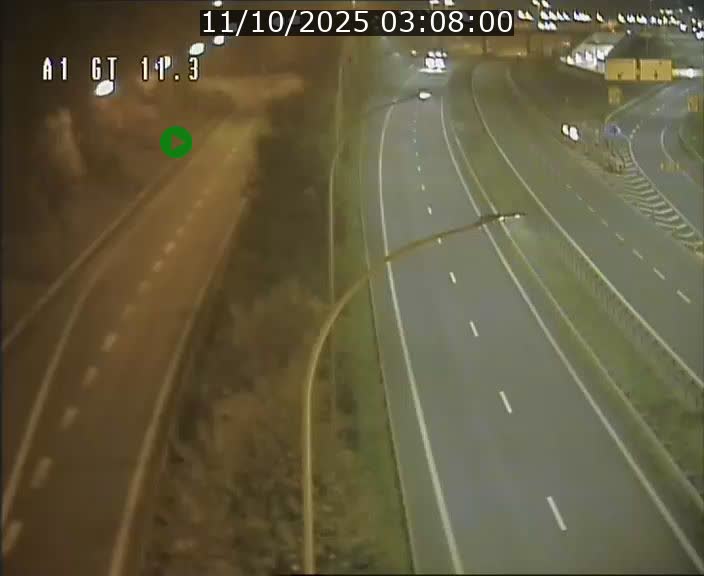 <h2>Traffic live webcam Luxembourg Senningerberg - A1 direction Allemagne - BK 11.3</h2>