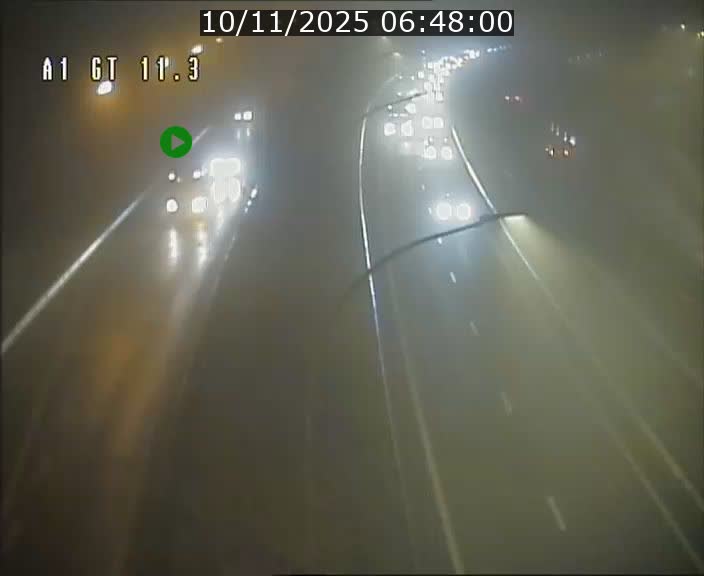 <h2>Traffic live webcam Luxembourg Senningerberg - A1 direction Allemagne - BK 11.3</h2>