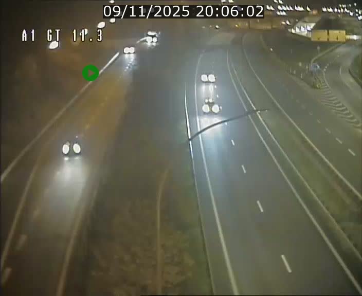 <h2>Traffic live webcam Luxembourg Senningerberg - A1 direction Allemagne - BK 11.3</h2>