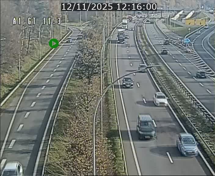 <h2>Traffic live webcam Luxembourg Senningerberg - A1 direction Allemagne - BK 11.3</h2>