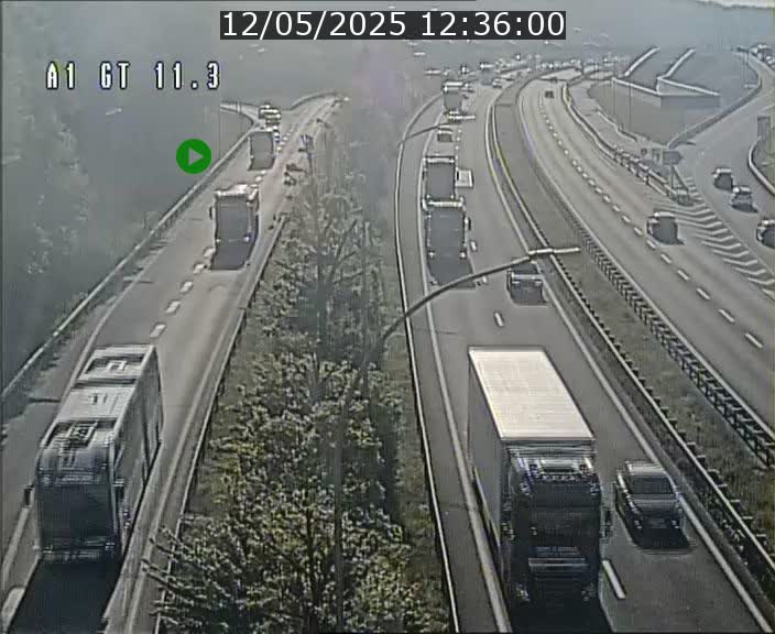 <h2>Traffic live webcam Luxembourg Senningerberg - A1 direction Allemagne - BK 11.3</h2>