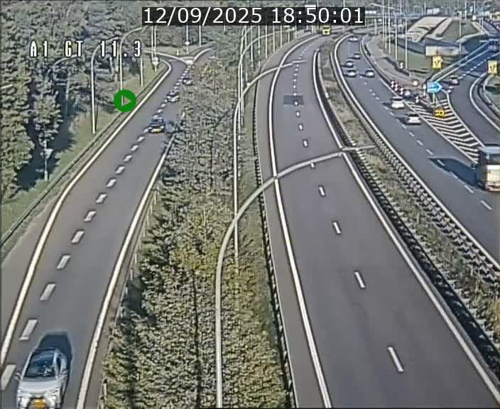 <h2>Traffic live webcam Luxembourg Senningerberg - A1 direction Allemagne - BK 11.3</h2>
