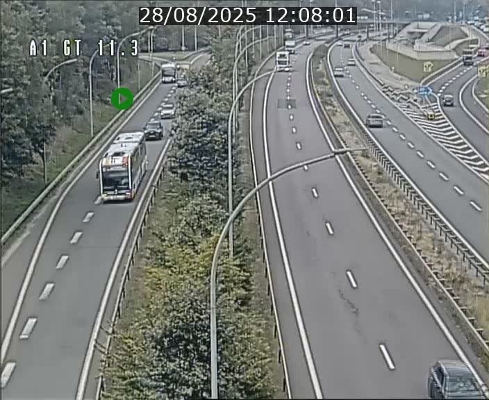 <h2>Traffic live webcam Luxembourg Senningerberg - A1 direction Allemagne - BK 11.3</h2>