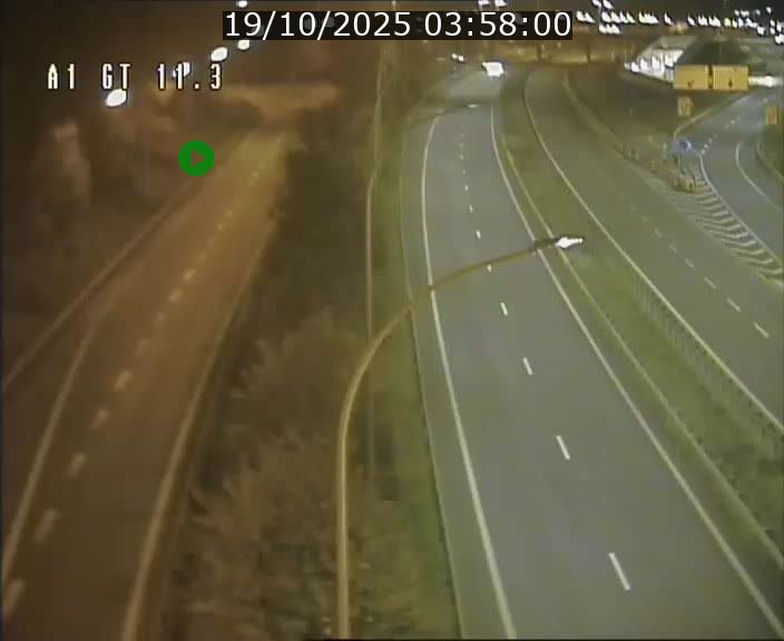 <h2>Traffic live webcam Luxembourg Senningerberg - A1 direction Allemagne - BK 11.3</h2>
