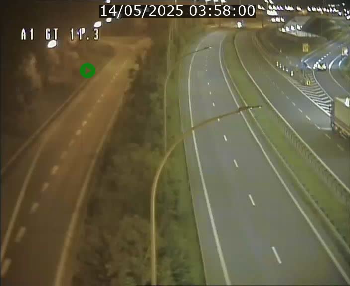 <h2>Traffic live webcam Luxembourg Senningerberg - A1 direction Allemagne - BK 11.3</h2>