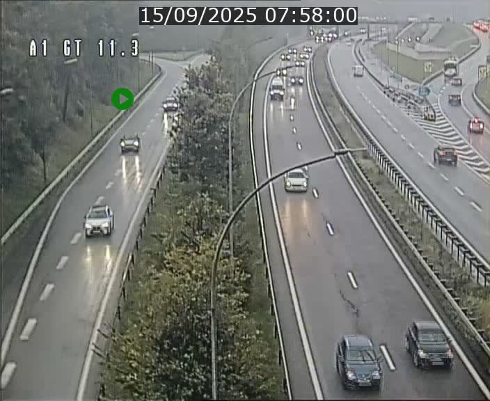 <h2>Traffic live webcam Luxembourg Senningerberg - A1 direction Allemagne - BK 11.3</h2>
