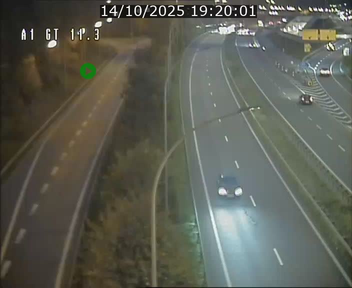 <h2>Traffic live webcam Luxembourg Senningerberg - A1 direction Allemagne - BK 11.3</h2>