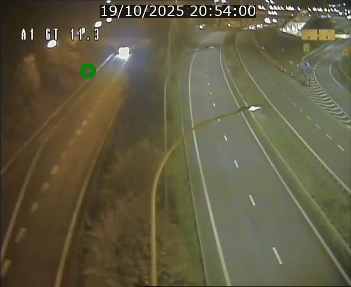 <h2>Traffic live webcam Luxembourg Senningerberg - A1 direction Allemagne - BK 11.3</h2>